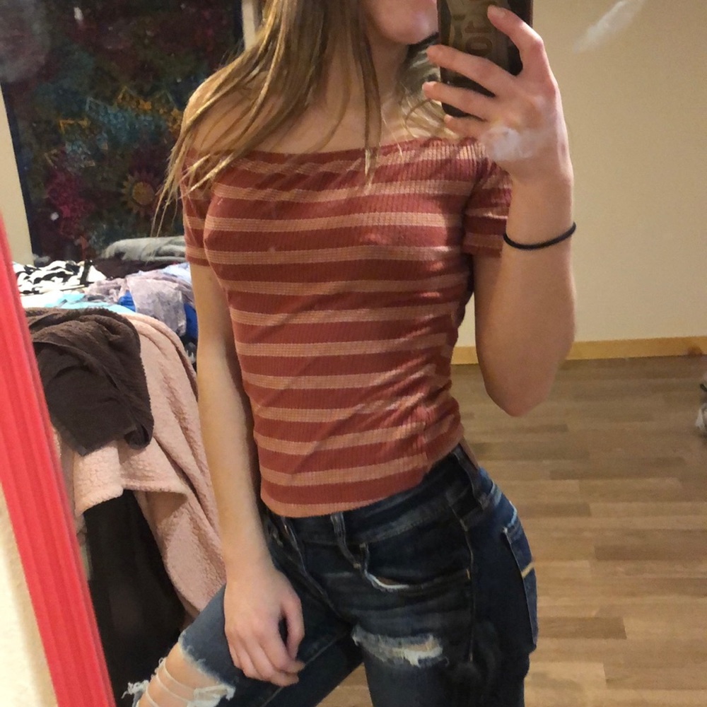 Off the shoulder top